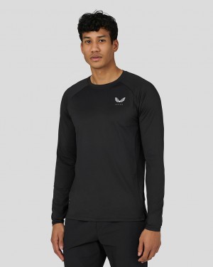 Castore Active Performance Long Sleeve T-Shirt μαυρα | 501CHKBDZ