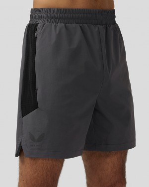 Castore Apex 6” Woven Shorts Gunmetal | 695HDAYXG