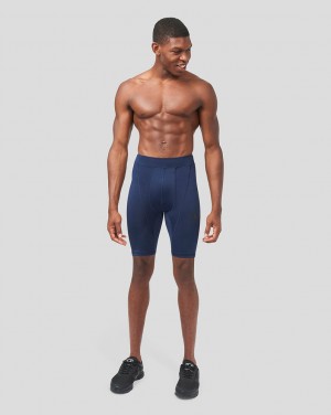 Castore Baselayer Shorts σκουρο μπλε | 692MPFUQG