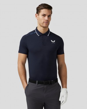 Castore Golf Tech Polo σκουρο μπλε | 819EJYQDK