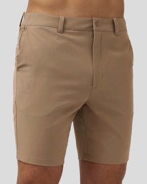 Castore Golf Water-Resistant Shorts Clay | 012VBMPAZ