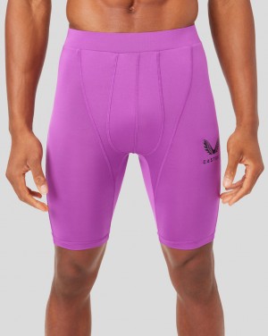 Castore Violet Baselayer Shorts | 654OKCSNX