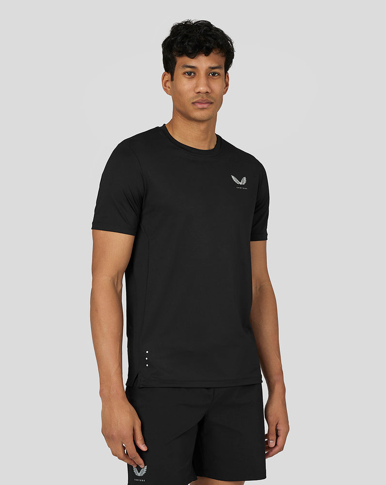 Castore Active Short Sleeve Performance T-Shirt μαυρα | 468BOTDVK