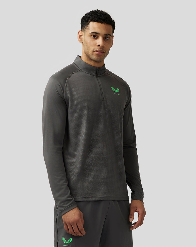 Castore Adapt Quarter Zip Top Gunmetal | 198ROGQTY