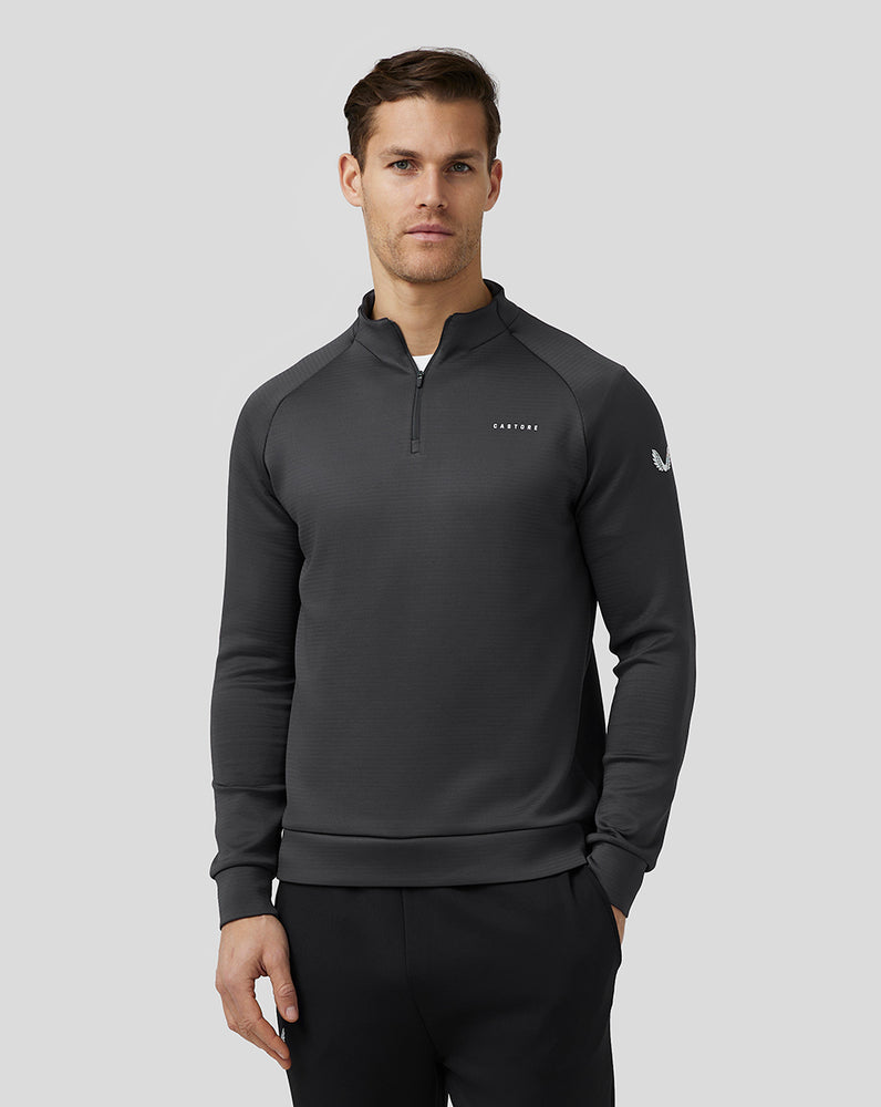 Castore Aeroscuba 1/4 Zip Gunmetal | 178RJNGFQ