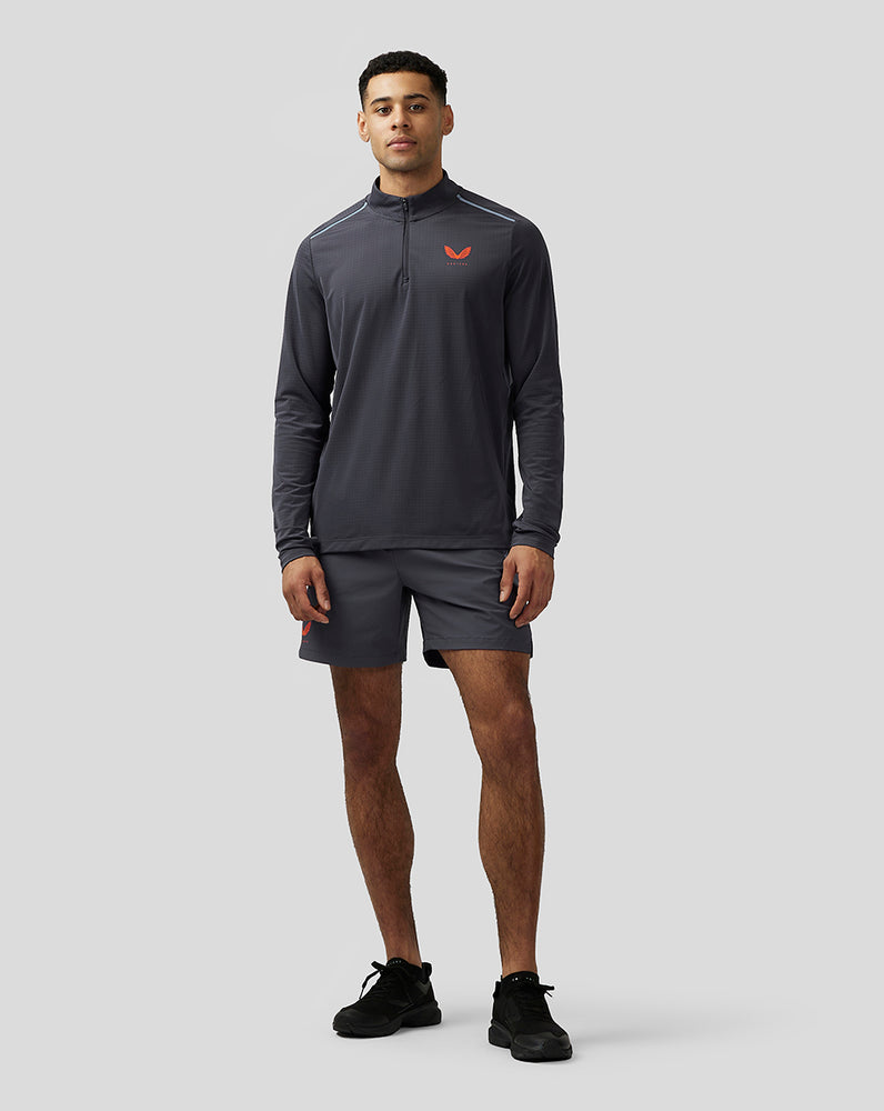 Castore Apex Aeromesh Quarter Zip μπλε | 084ATFZJI