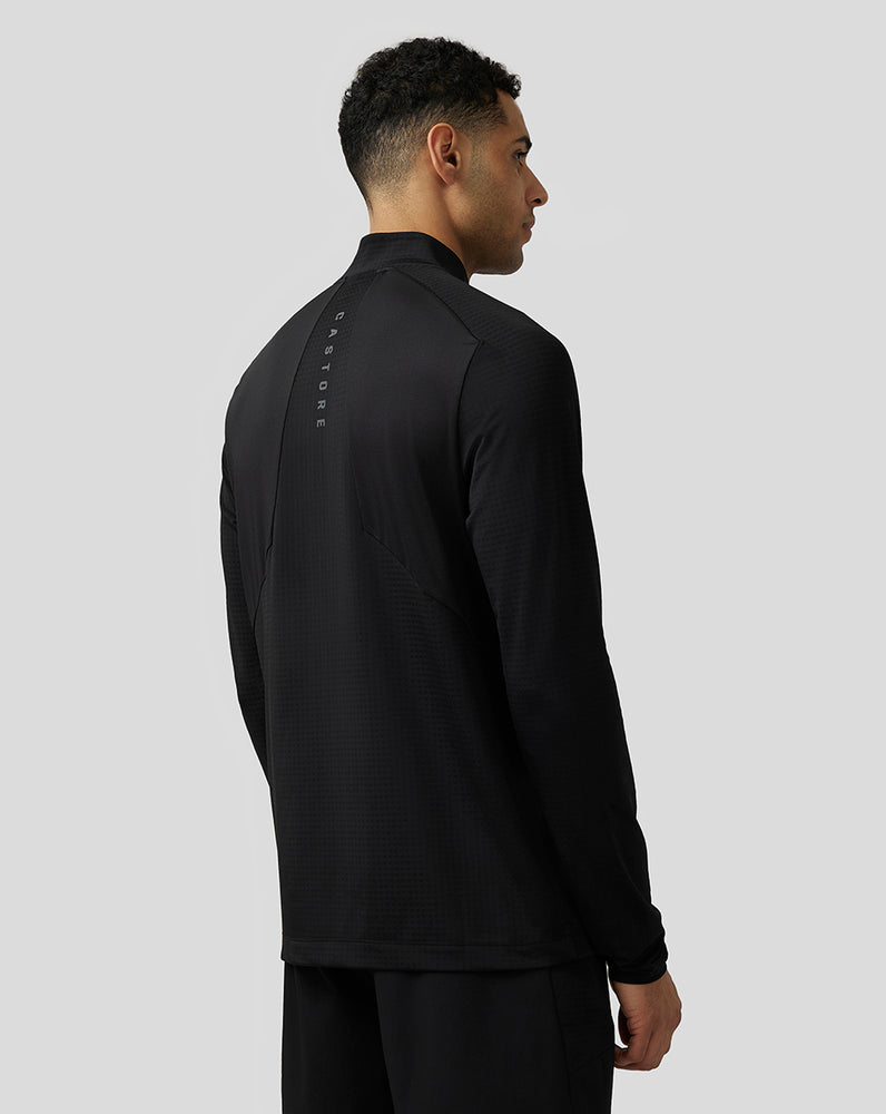 Castore Apex Aeromesh Quarter Zip μαυρα | 923PLCXHG