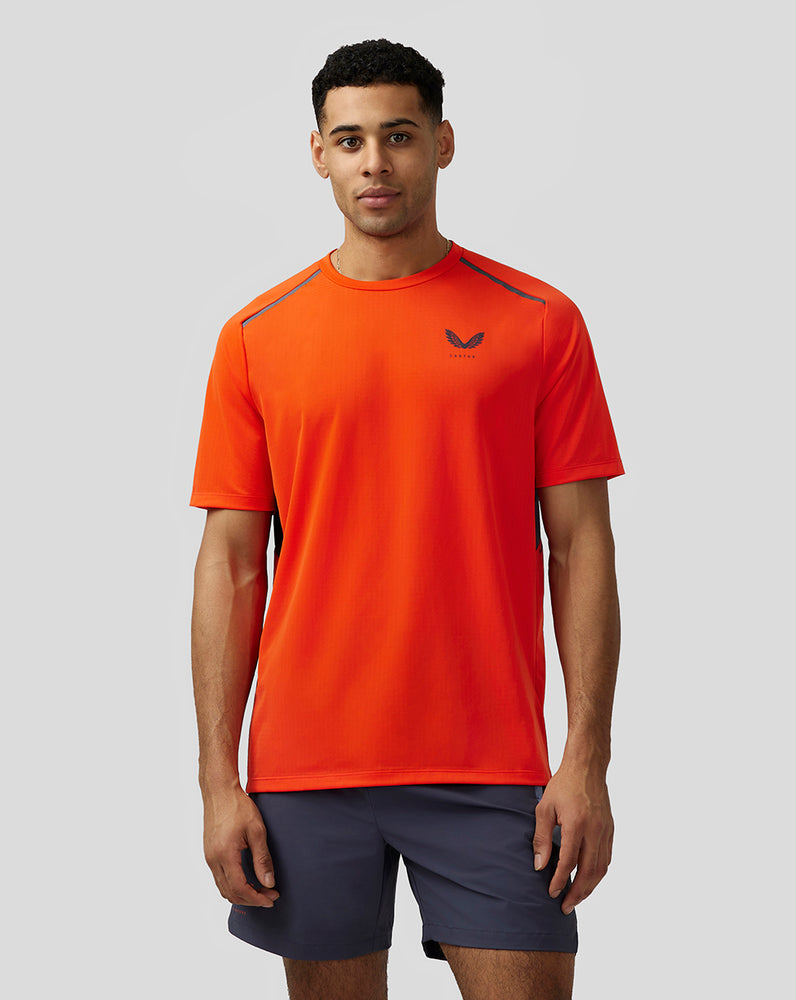 Castore Apex Aeromesh T-Shirt πορτοκαλι | 685ZUYXHJ