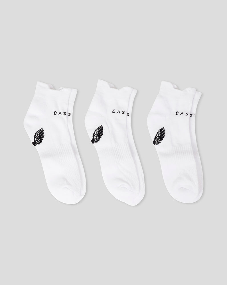 Castore Cushioned Ankle Socks 3 Pack ασπρα | 014RWTSCP