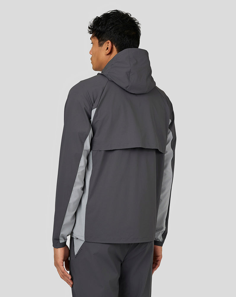 Castore Flex Woven Jacket Gunmetal | 041PJBKOR