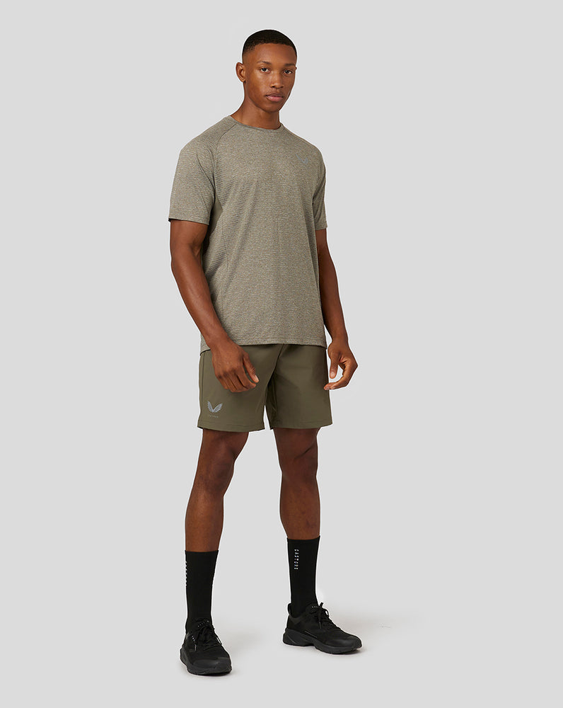 Castore Flow Breathable Woven Shorts Ελιά | 036HWBDSO