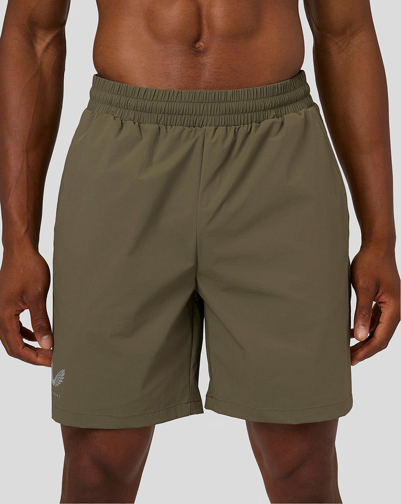 Castore Flow Breathable Woven Shorts Ελιά | 036HWBDSO