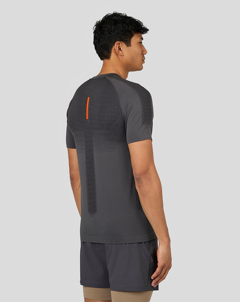 Castore Flow Seamless Training T-Shirt Gunmetal | 684VHSWAQ