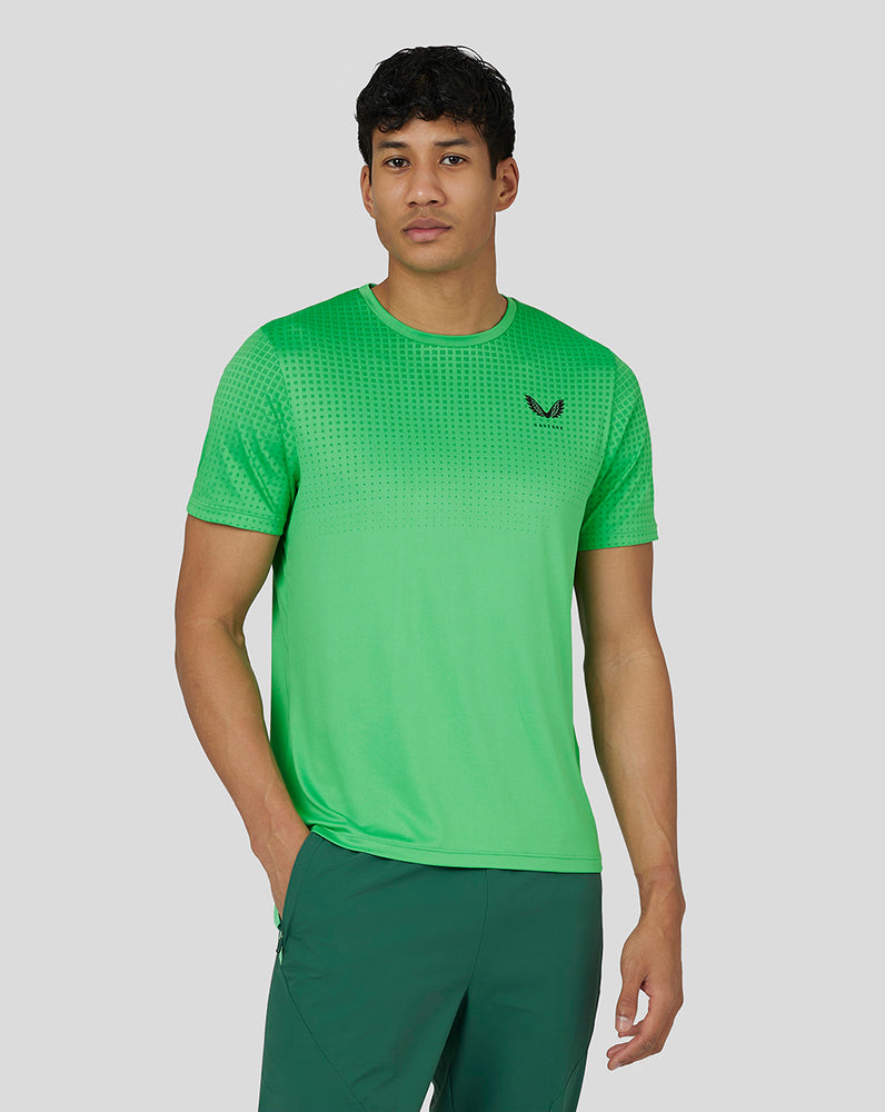 Castore Flow Short Sleeve Knit T-Shirt Lime | 435MWLQPF