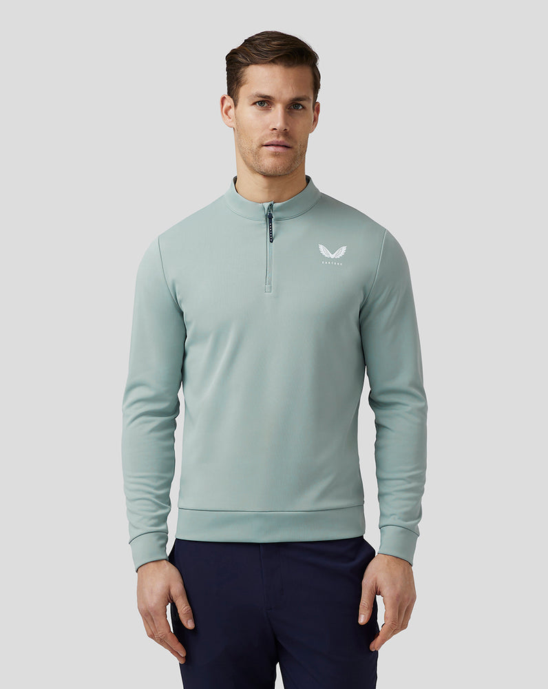 Castore Golf Club Classic Quarter Zip Top μπλε | 953WRZSCP