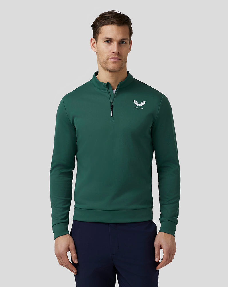 Castore Golf Club Classic Quarter Zip Top πρασινο | 019CROSQI