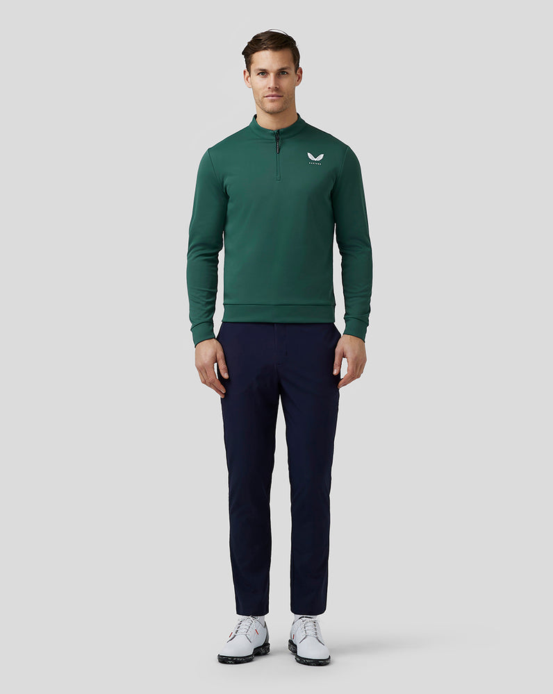 Castore Golf Club Classic Quarter Zip Top πρασινο | 732EZTRDP