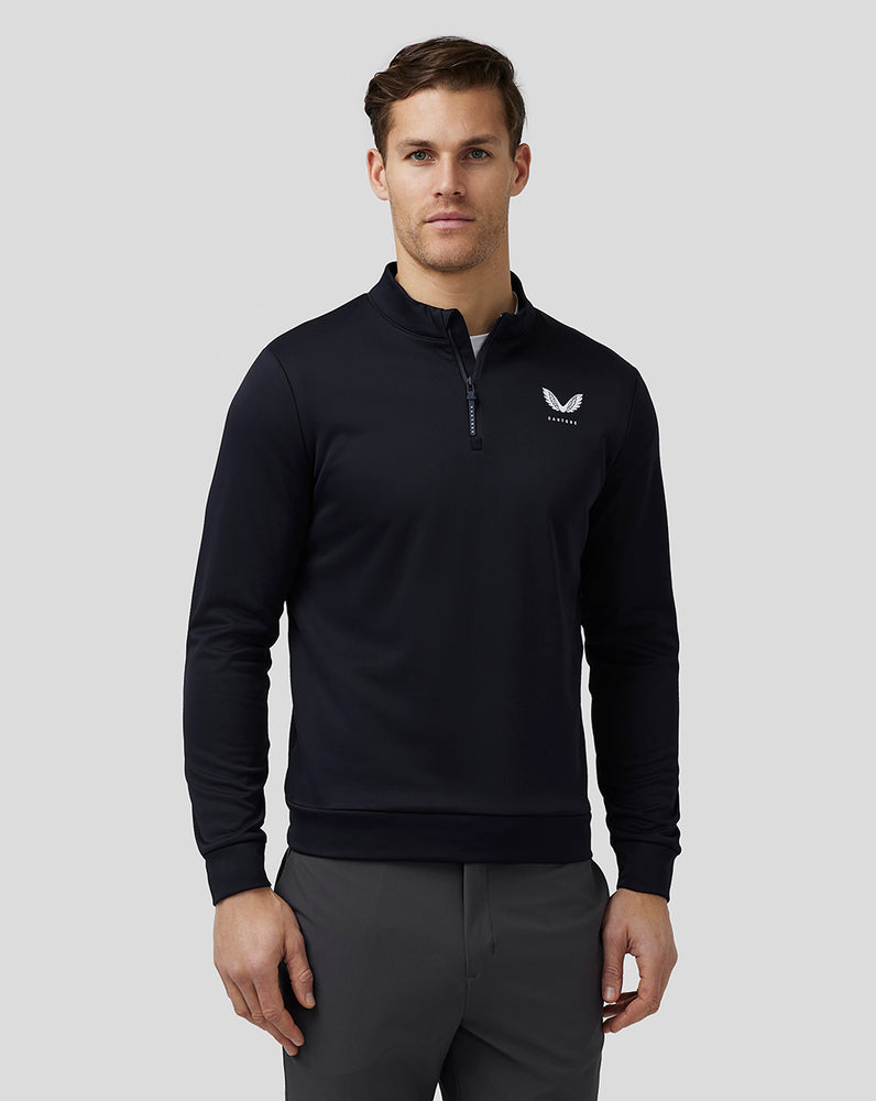 Castore Golf Club Classic Quarter Zip Top σκουρο μπλε | 491EZVWAQ