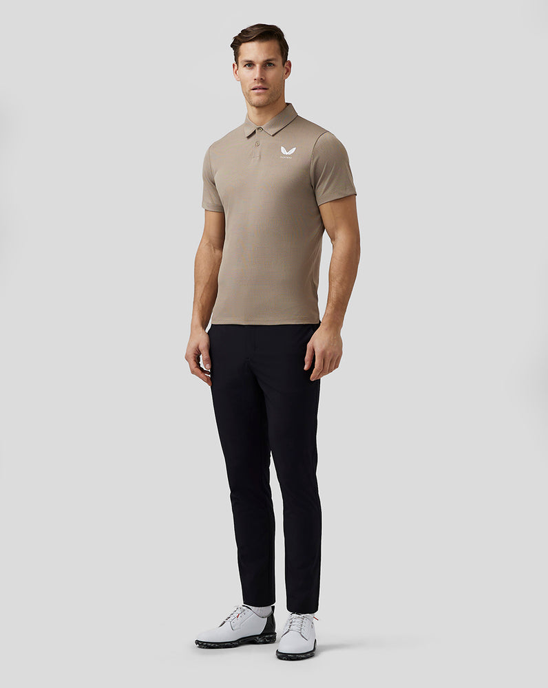 Castore Golf Engineered Knit Polo Clay | 025MZOYER