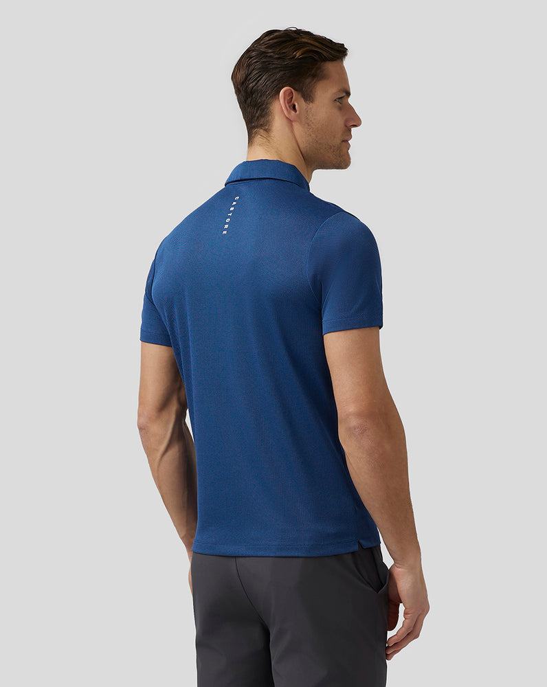 Castore Golf Engineered Knit Polo σκουρο μπλε | 057ZEUGIR