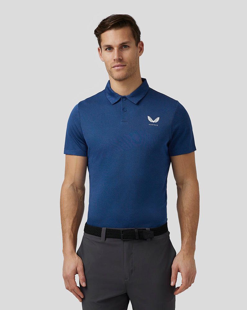 Castore Golf Engineered Knit Polo σκουρο μπλε | 057ZEUGIR