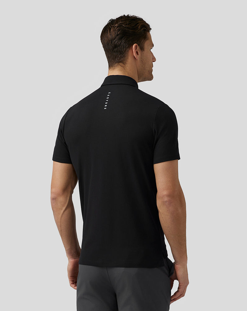 Castore Golf Essential Polo μαυρα | 349NZCPKV