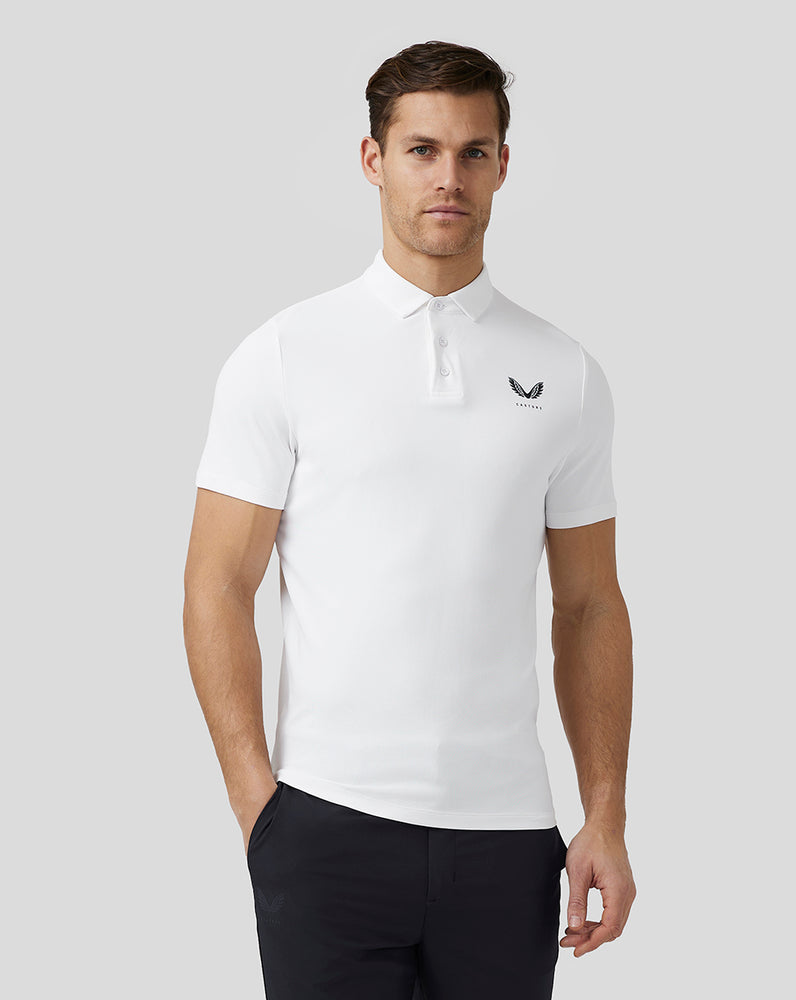 Castore Golf Essential Polo ασπρα | 471EOLYVJ