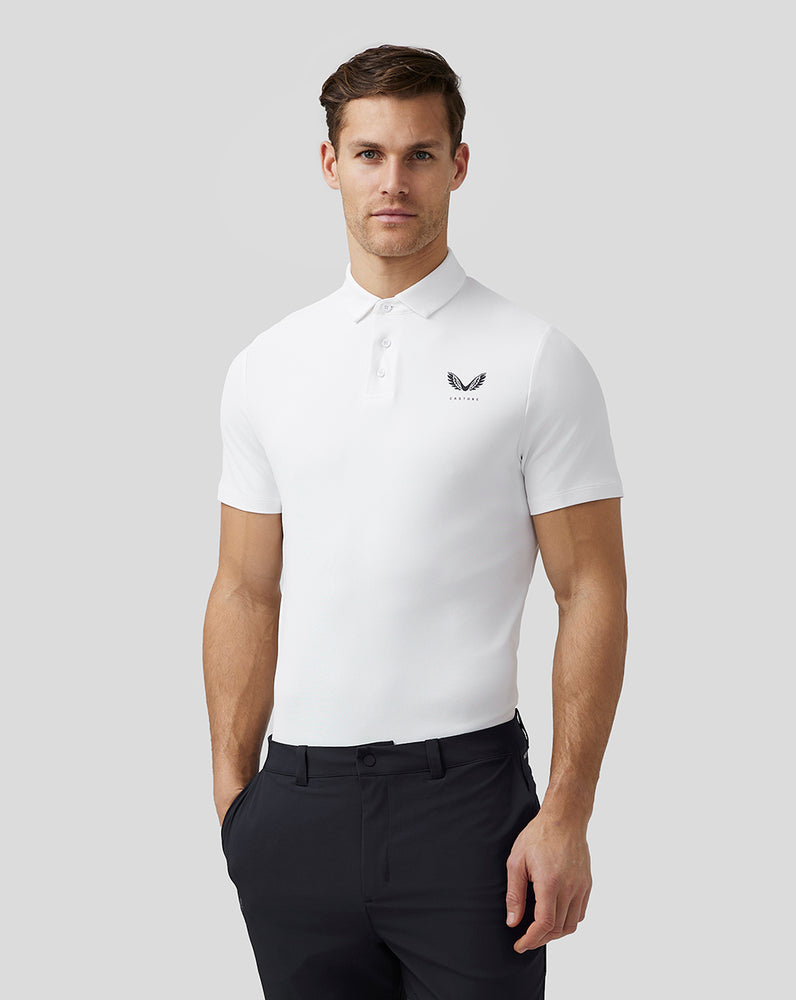 Castore Golf Essential Polo ασπρα | 471EOLYVJ