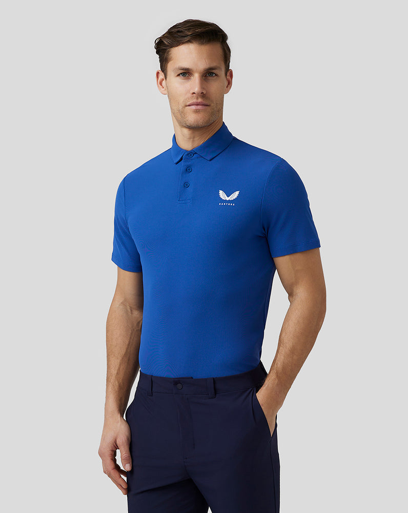 Castore Golf Essential Polo μπλε ρουά μπλε | 193SBOCAI