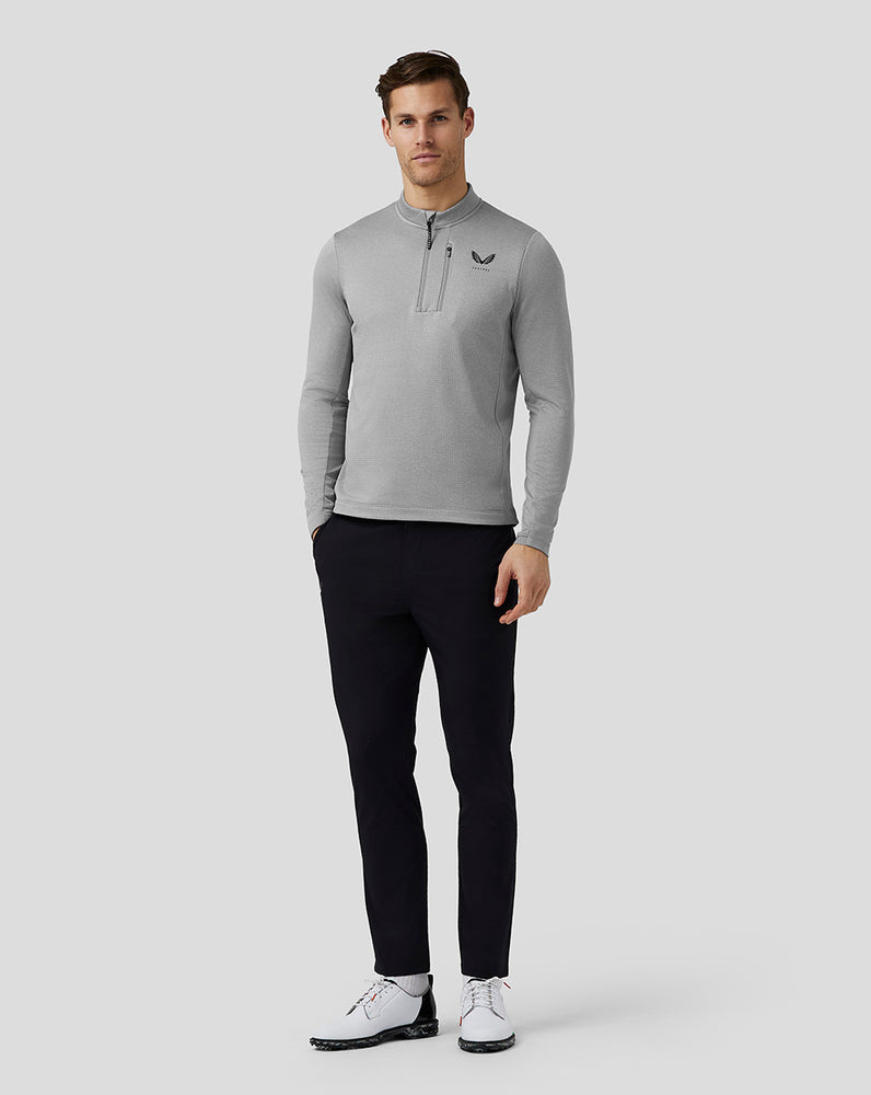 Castore Golf Pinnacle Tech Half Zip Top Steel | 319PYKZHM