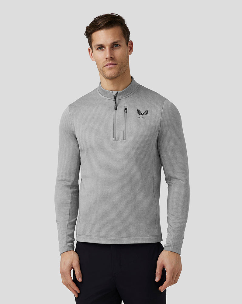 Castore Golf Pinnacle Tech Half Zip Top Steel | 319PYKZHM