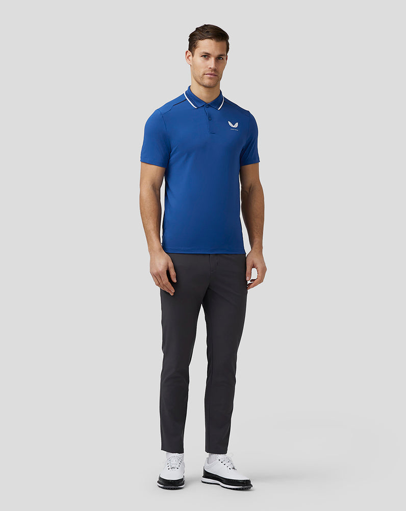 Castore Golf Tech Polo μπλε ρουά μπλε | 758GRNFBO