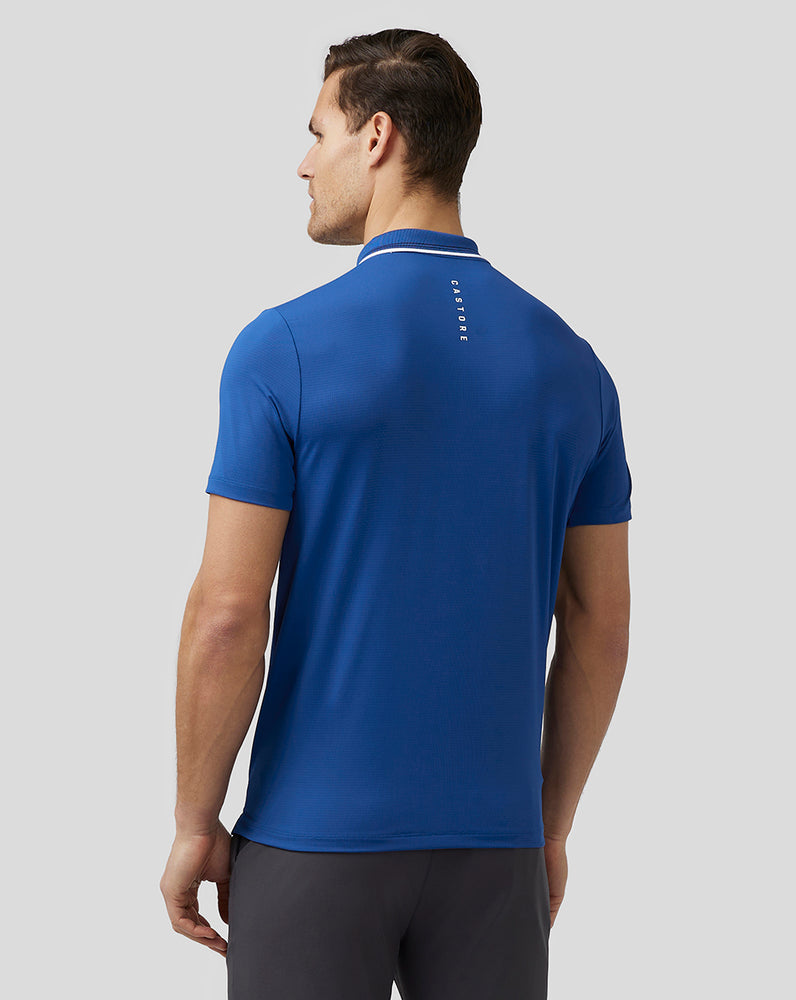 Castore Golf Tech Polo μπλε ρουά μπλε | 785BMTPYK