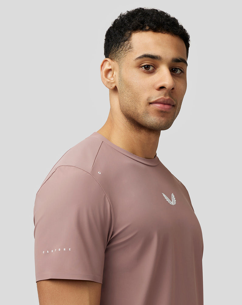 Castore Zone Ventilation Training T-Shirt Peach Clay | 987CUVANZ